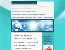 Tablet Screenshot of bohren-muss-nicht-sein.de